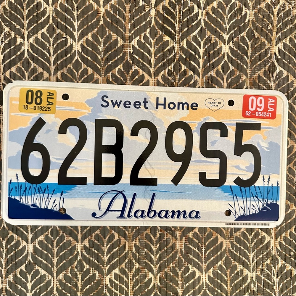 Sweet Home Alabama License Plate